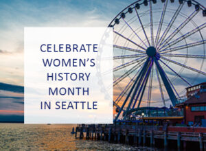 Image of Ferris Wheel on the Waterfront of Seattle with message 