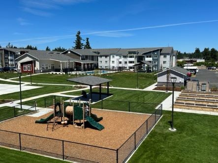 View of novo on 52nd development in Lynnwood, WA.
