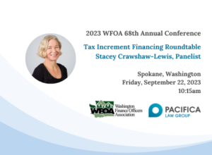Stacey Crawshaw-Lewis to Speak on Tax Increment Financing at WFOA Conference